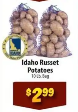 Food Giant Idaho Russet Potatoes offer