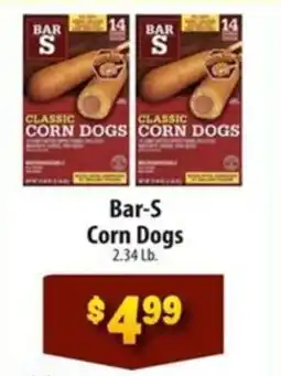 Food Giant Bar-S Corn Dogs offer