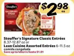 Fresco y Más Stouffer's Signature Classic Entrées offer