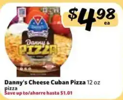 Fresco y Más Danny's cheese cuban pizza offer