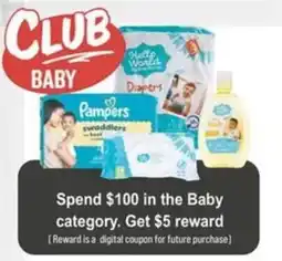 Food Giant Pampers swaddlers offer