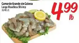 Fiesta Mart Large Headless Shrimp offer
