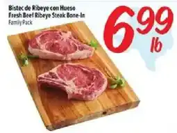 Fiesta Mart Fresh Beef Ribeye Steak Bone-In offer