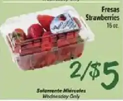 Fiesta Mart Strawberries offer