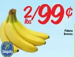 Fiesta Mart Chiquita Bananas offer
