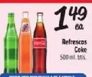 Fiesta Mart Refrescos Coke offer