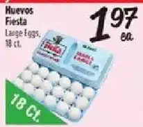 Fiesta Mart Huevos Fiesta Large Eggs offer