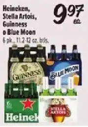 Fiesta Mart Heineken, Stella Artois, Guinness or Blue Moon offer
