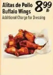 Alitas de Pollo Buffalo Wings