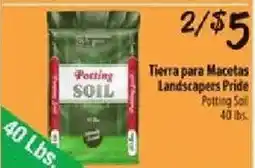 Fiesta Mart Landscapers Pride Potting Soil offer