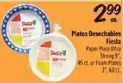 Fiesta Mart Fiesta paper plate ultra offer