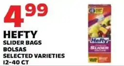 Sedano's Hefty slider bags offer