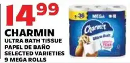 Sedano's Charmin ultra bath tissue offer