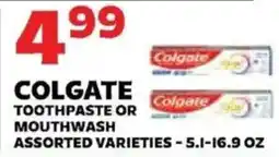 Sedano's Colgate toothpaste or mouthwash offer