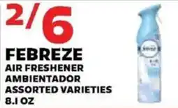 Sedano's Febreze air freshener offer