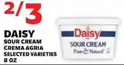 Sedano's Daisy sour cream offer