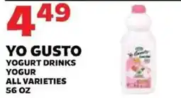 Sedano's Yo Gusto yogurt drinks offer