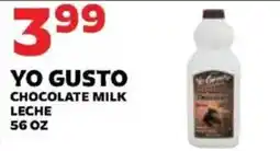 Sedano's Yo Gusto chocolate milk offer