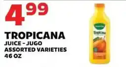 Sedano's Tropicana juice offer