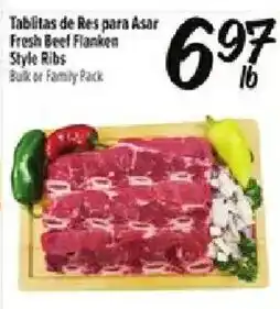 Fiesta Mart Fresh Beef Flanken Style Ribs offer