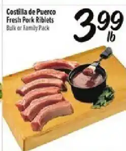 Fiesta Mart Costilla de Puerco Fresh Pork Ribs offer