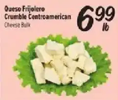 Fiesta Mart Queso Frijolero Crumble Centroamerican Cheese Bulk offer