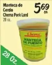 Fiesta Mart Cherna pork lard offer