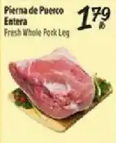 Fiesta Mart Fresh Whole Pork Leg offer