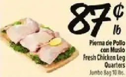 Fiesta Mart Fresh Chicken Leg Quarters offer
