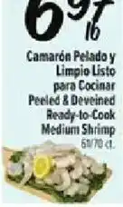 Fiesta Mart Peeled & Deveined Ready-to-Cook Medium Shrimp offer