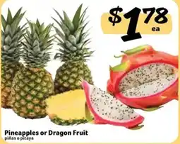 Fresco y Más Pineapples or Dragon Fruit offer