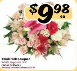 Fresco y Más Think Pink Bouquet offer