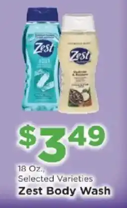 Homeland Market Zest Body Wash offer