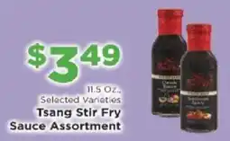 Homeland Market Tsang stir fry sauce assortment offer
