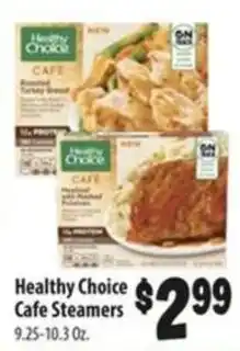 Food Giant Healthy Choice Cafe Steamers offer