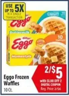 Food Giant Eggo Frozen Waffles offer