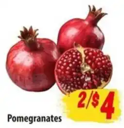 Food Giant Pomegranates offer