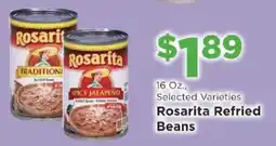 Homeland Market Rosarita Refried Beans offer