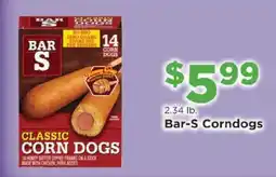 Homeland Market Bar-s corndogs offer