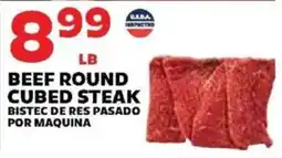 Sedano's BeeF Round Cubed Steak offer