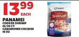 Sedano's Panamei cooked shrimp offer