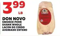 Sedano's Don Novo smoked pork shank whole offer