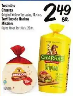 Fiesta Mart Charra's Original Yellow Tortillas offer