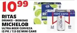 Sedano's Ritas Drinks offer