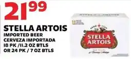 Sedano's Stella Artois imported beer offer