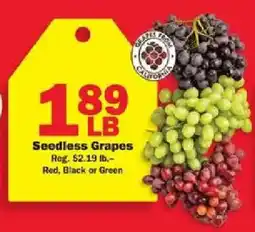 Schnucks Seedless Grapes offer
