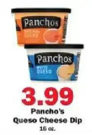 Schnucks Panchos Queso Cheese Dip offer
