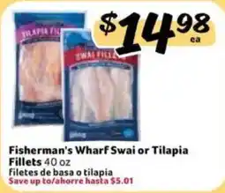 Fresco y Más Fisherman's Wharf Swai or Tilapia Fillets offer