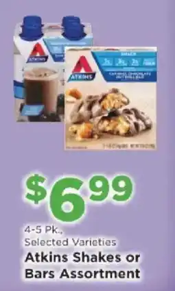 Homeland Market Atkins Shakes or Bars Assortment offer