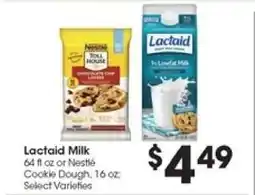 Food 4 Less Lactaid Milk or Nestlé Cookie Dough offer